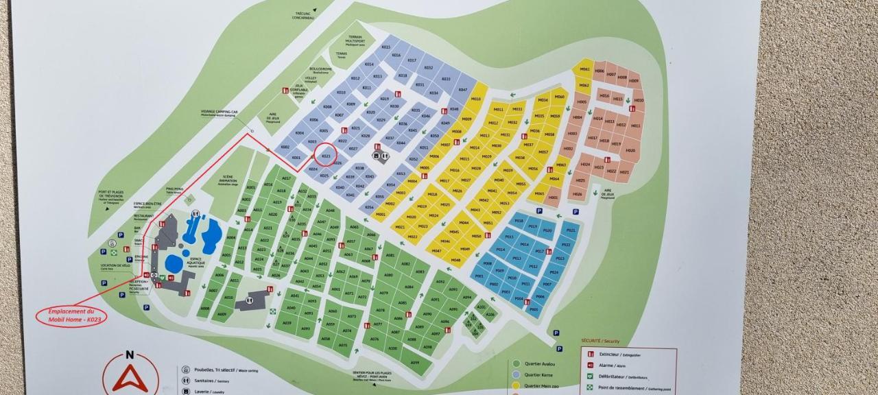 Mobil-Home 6 Personnes - Bretagne - Piscine - Plage Trégunc Екстериор снимка